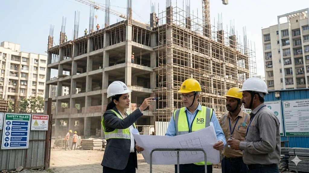 Self-redevelopment construction site managed by RightWay PMC